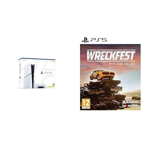 Playstation PS5 Slim & Wreckfest + Final Fantasy VII Rebirth