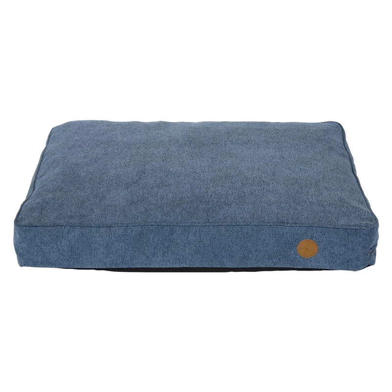 JACK AND VANILLA, Dog Bed, Riga Model, Blue, Size L, 100 x 70 x 14 cm - Image 1