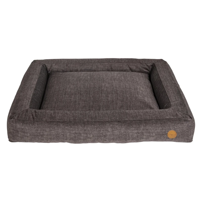 JACK AND VANILLA, Box Bed, Dog Bed, Manchester, Brown, Size L, 100 x 70 cm - Image 1