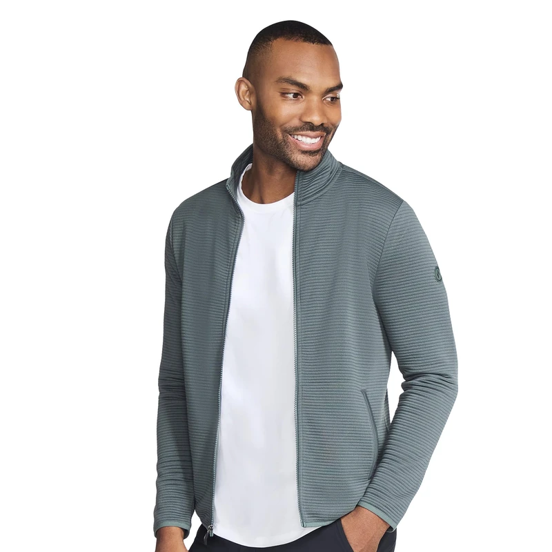 Skechers MENS THE HOODLESS HOODIE OTTOMAN, Live Moss, 3XL - Image 1
