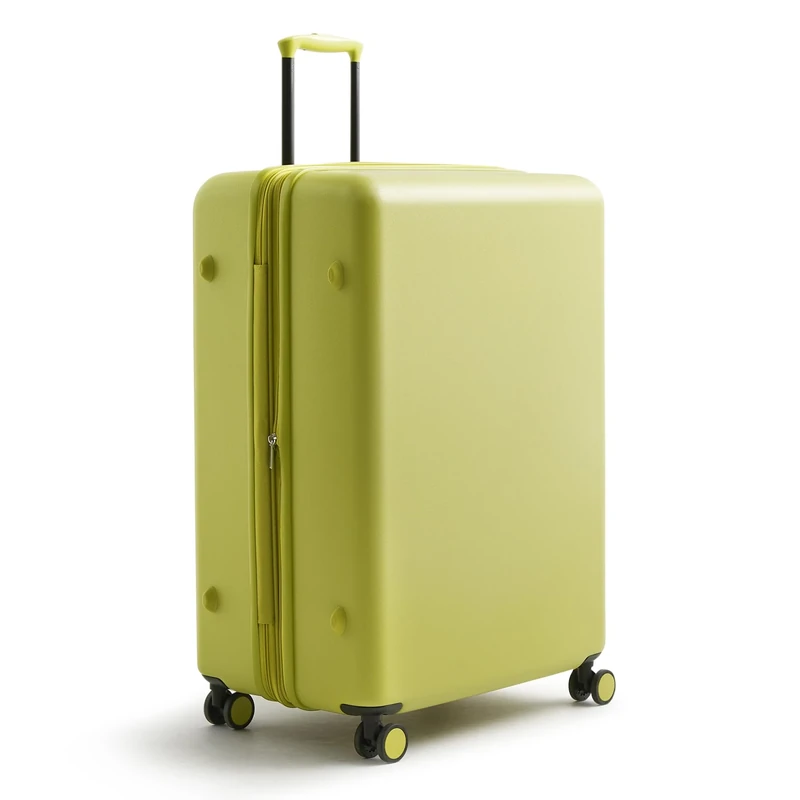 Vera Bradley Women's Hardside Luggage 29 Inch Adair Spinner Suitcase, Lentil Sprout, One Size