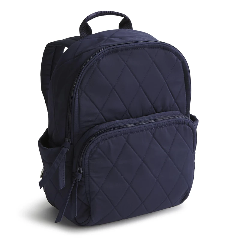 Vera Bradley Women's Polyester Twill Small Banbury Backpack, Peacoat, One Size