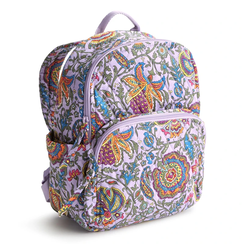 Vera Bradley Women's Cotton Small Banbury Backpack, Marrakesh, One Size