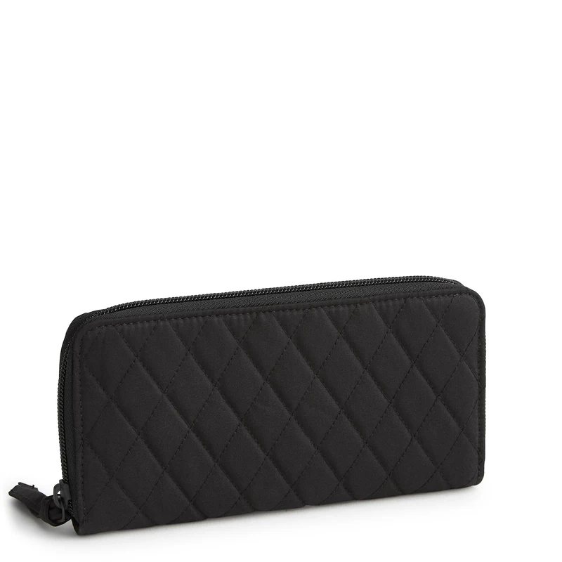 Vera Bradley Women's Cotton Continental Wallet, Moonless Night, One Size