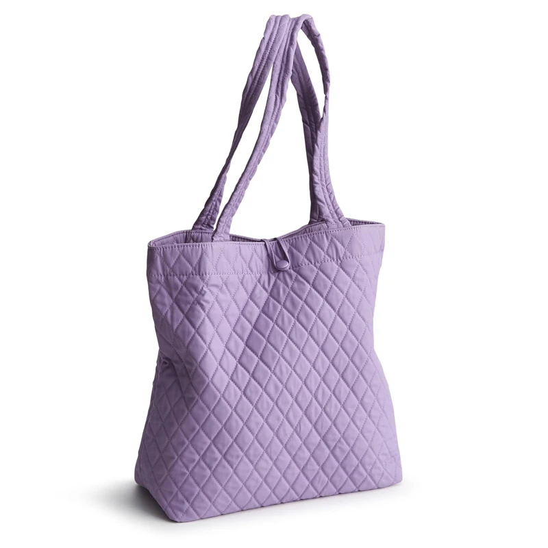 Vera Bradley Women's Cotton Small Original Tote, Purple Rhapsody, One Size