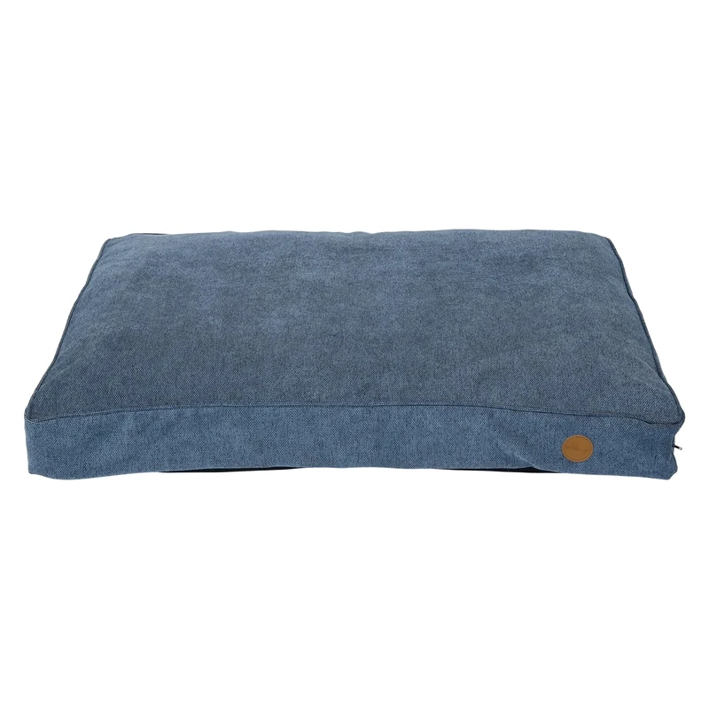 JACK AND VANILLA, Dog Bed, Riga Model, Blue, Size XL, 120 x 80 x 14 cm