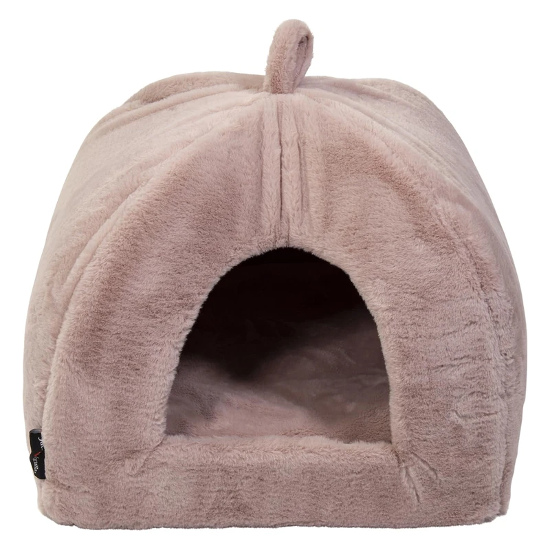 JACK AND VANILLA, Dog Bed, Igloo, Softy, Pink, Size S, 50 x 50 x 50 cm