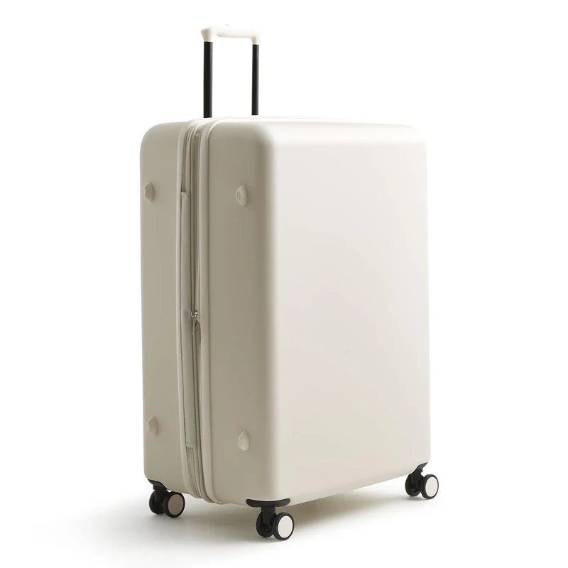 Vera Bradley Women's Hardside Luggage 29 Inch Adair Spinner Suitcase, Cottage Cream, One Size