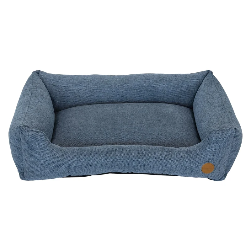 JACK AND VANILLA, Dog Cushion, Riga Sofa, Blue, Size L, 100 x 70 x 27 cm