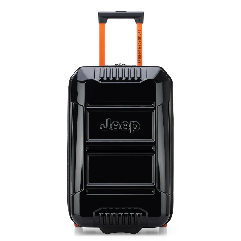 Jeep JH003B Hardside Expandable Luggage with Two Wheels, Black, Carry-On 20 Inch, Jh003b Hardside Expandable Luggage with Two Wheels