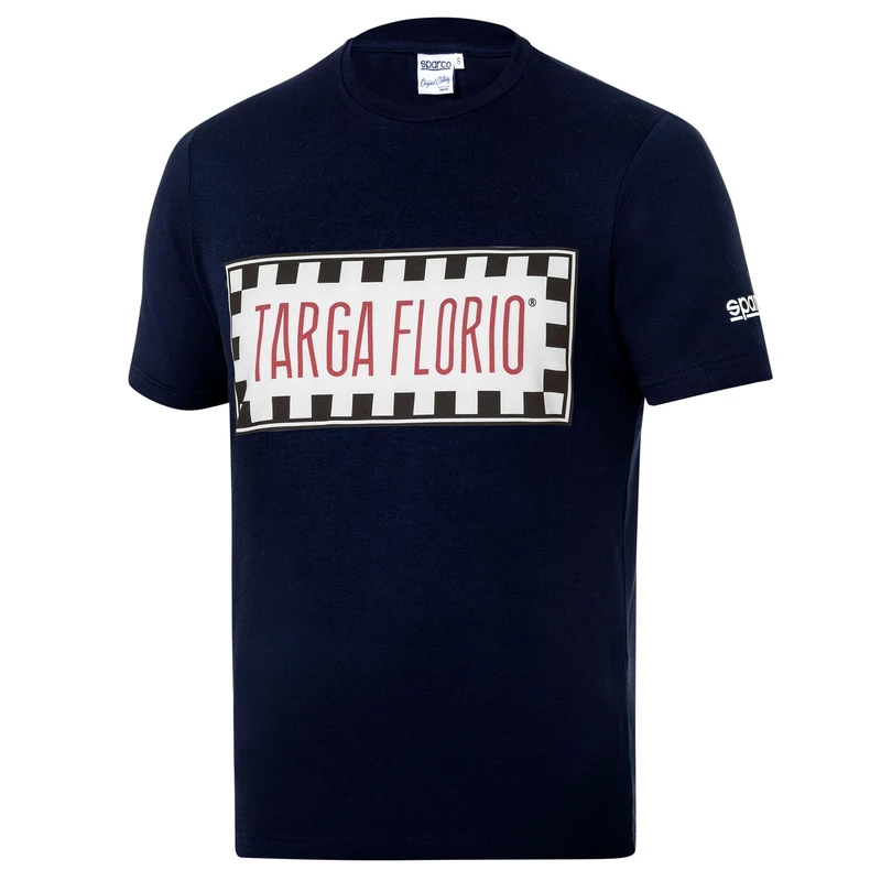 sparco Targa Florio T-Shirt Size XS Navy Blue