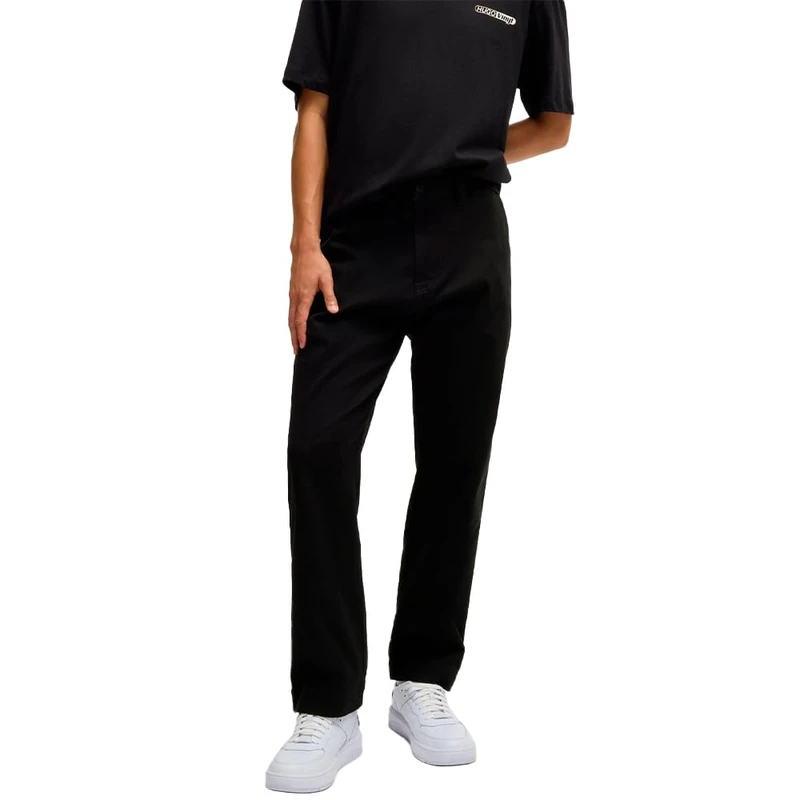 HUGO Men's Zayn242 Trousers Flat, Black,