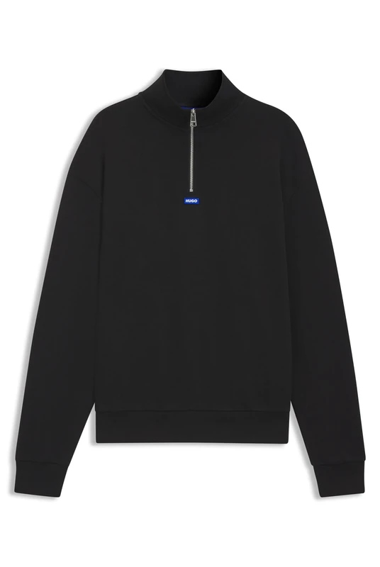 HUGO Men's Neeler Sweatshirt, black, XS