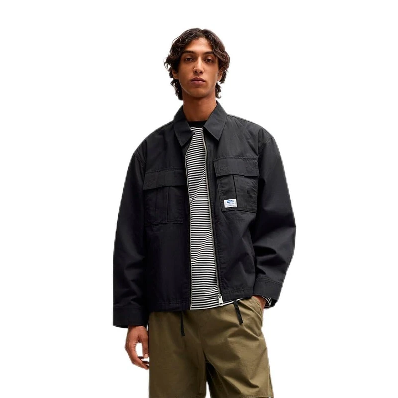 HUGO Men's Outerwear Jacket, black, M