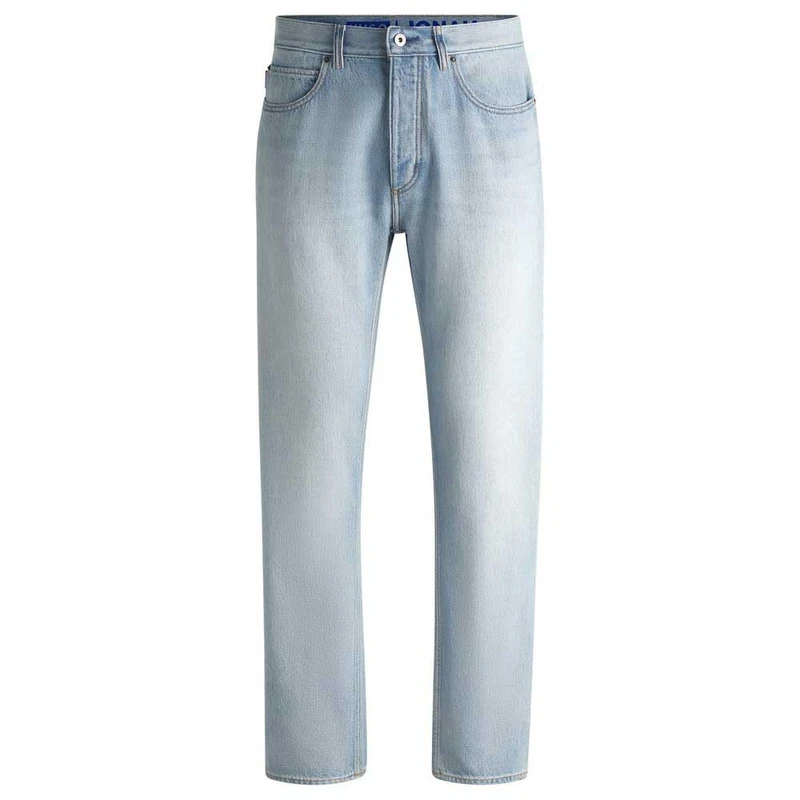 Hugo Men's Jonah Jeans Trousers, Turquoise/Aqua,
