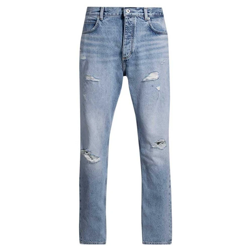 Hugo Men's Nate Jeans Trousers, Turquoise/Aqua, 35 W/34 L