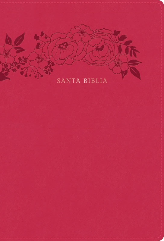 RVR 1960 Biblia Letra Supergigante, Floral, SíMil Piel: Con Referencias. Nueva Tipografía.