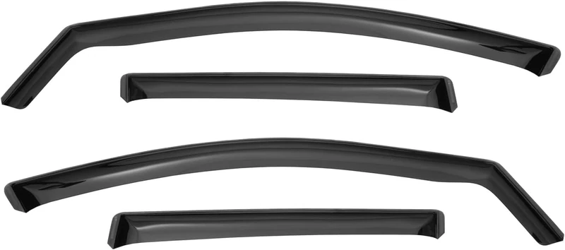 Wind Deflectors Fits Nissan Qashqai II (J11) 2013 Onwards Under Seal 4 Pcs - Image 1