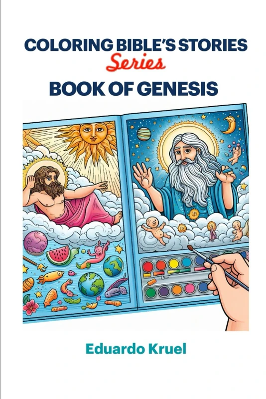 COLORING BIBLE'S STORIES: BOOK OF GENESIS