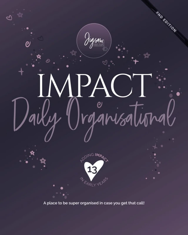 IMPACT Daily Organisational: A place for you to record all your daily information to ensure you are compliant with ratios