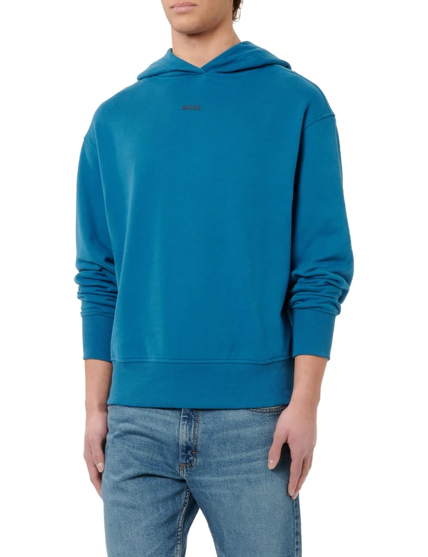 BOSS Women's C_etea_5 Sweatshirt, Blue400, XS