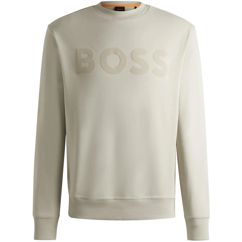 BOSS Mens Webasiccrew 10244192 01 Light Beige M