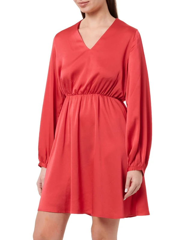 BOSS Women's C_Doria Dress, Medium Pink660, L - Image 1