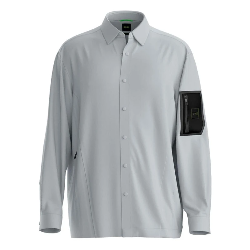 BOSS Men's B_expedit_l Shirt, Light/Pastel Grey54, 4XL