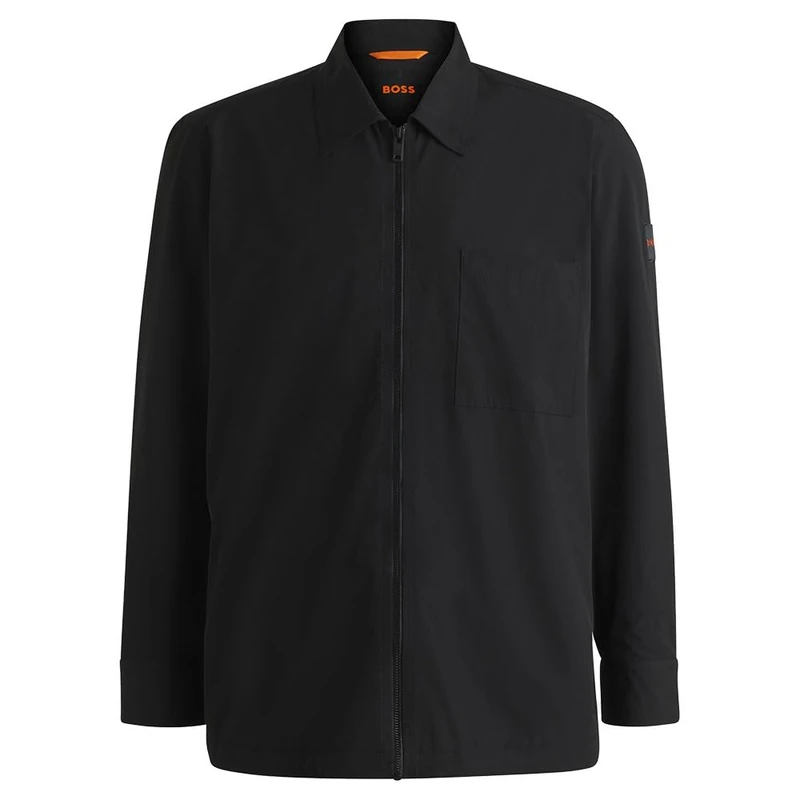BOSS Men's Labizzy_m Shirt, Black 1, XL