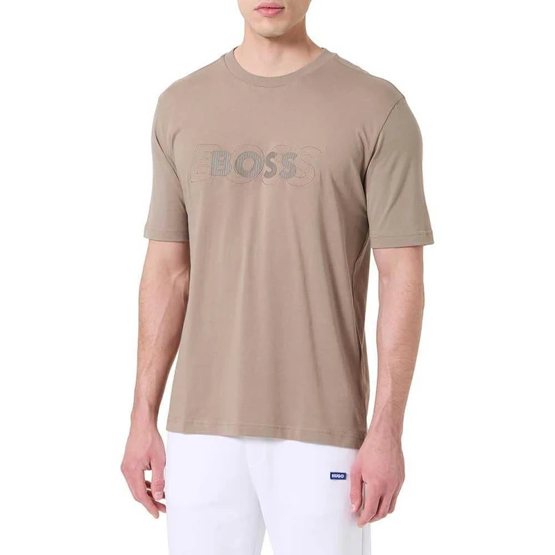 BOSS Dropneedle Men's T-Shirt, Light/Pastel Green334, XL