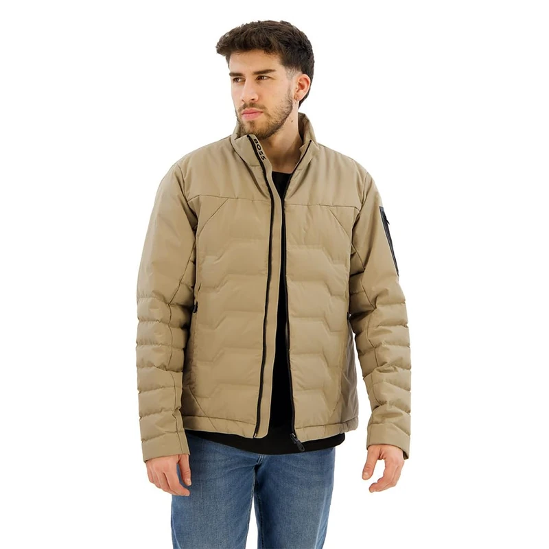 BOSS Men's J_kharan Outerwear Jacket, Light/Pastel Green334, L