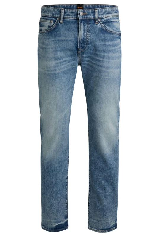 BOSS Re.Maine BO 10253241 02 Men's Jeans Trousers, Dark Blue401, 29 W/32 L