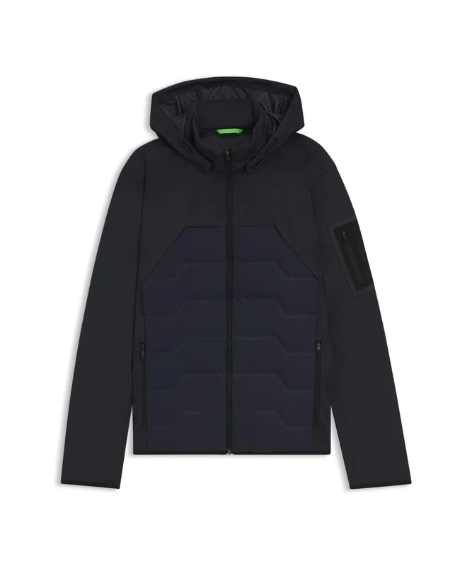 BOSS Men's J_rhano Outerwear Jacket, Dark Blue402, S