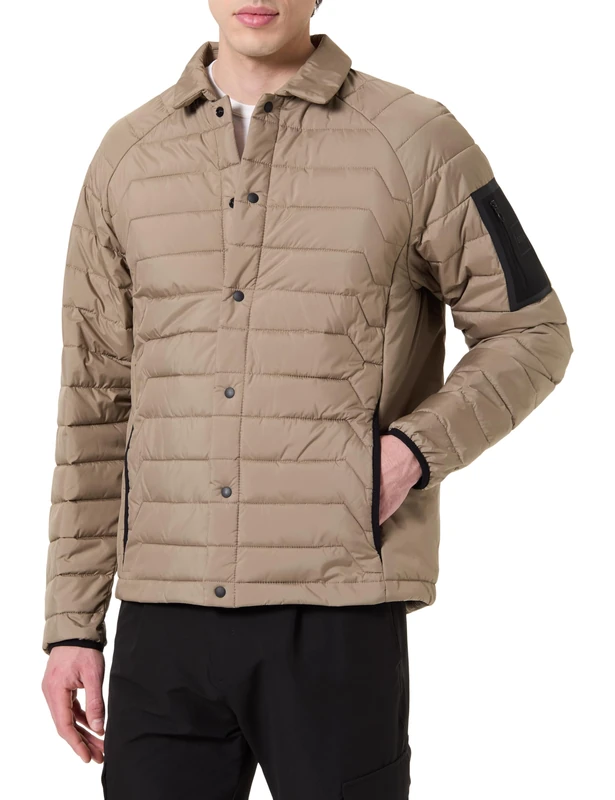 BOSS Men's J_Taranis Outerwear Jacket, Light/Pastel Green334, L