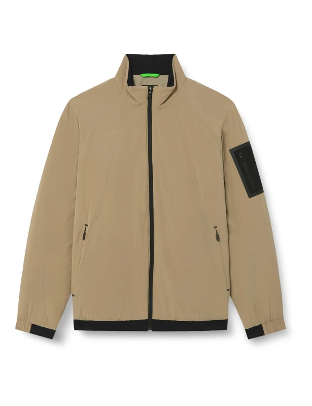 BOSS Men's J_gobi Outerwear Jacket, Light/Pastel Green334, 3XL