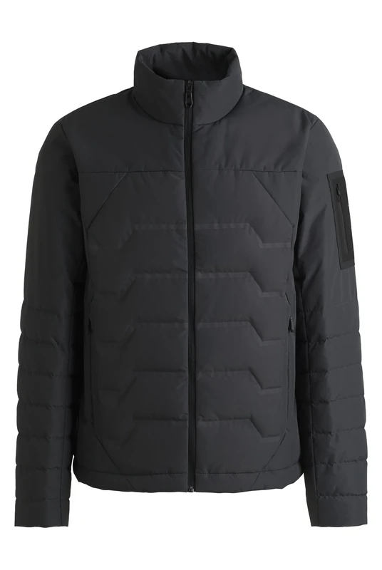 BOSS Mens J Kharan Water-Repellent Down Jacket with Zipped Details