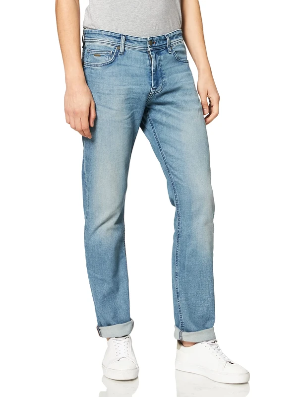 BOSS Men's Delaware Bo Jeans_Trousers, Dark Blue405, 30 W/34 L