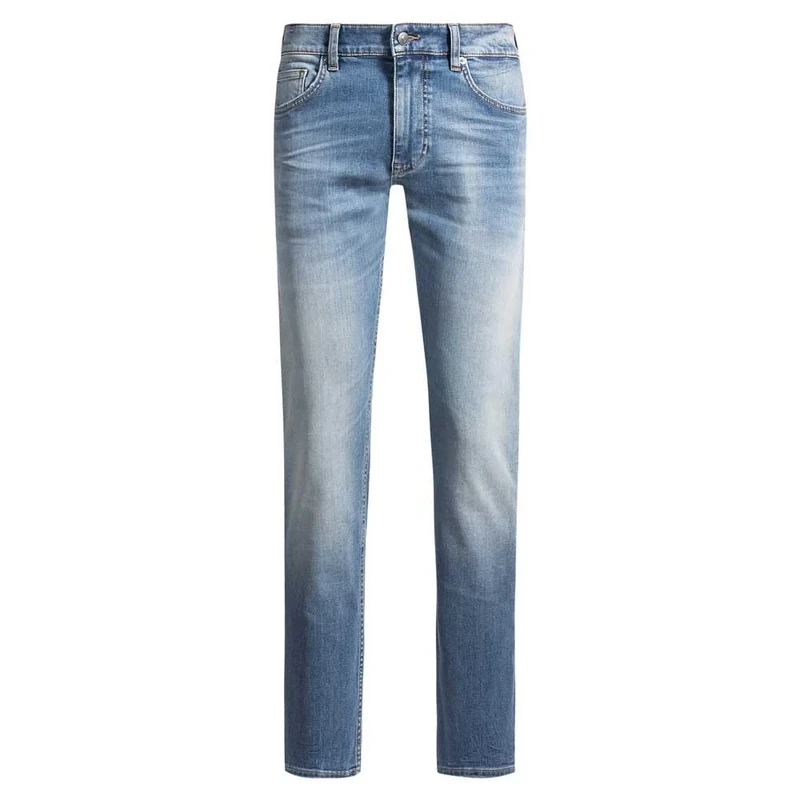 BOSS Men's Delaware BO Delaware Slim Fit Jeans in Comfortable Blue Stretch Denim, Bright Blue434, 30 W/32 L