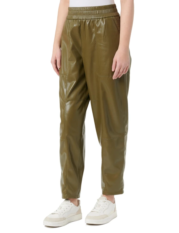 BOSS Women's C_taiya2 Trousers, Dark Green303, 12