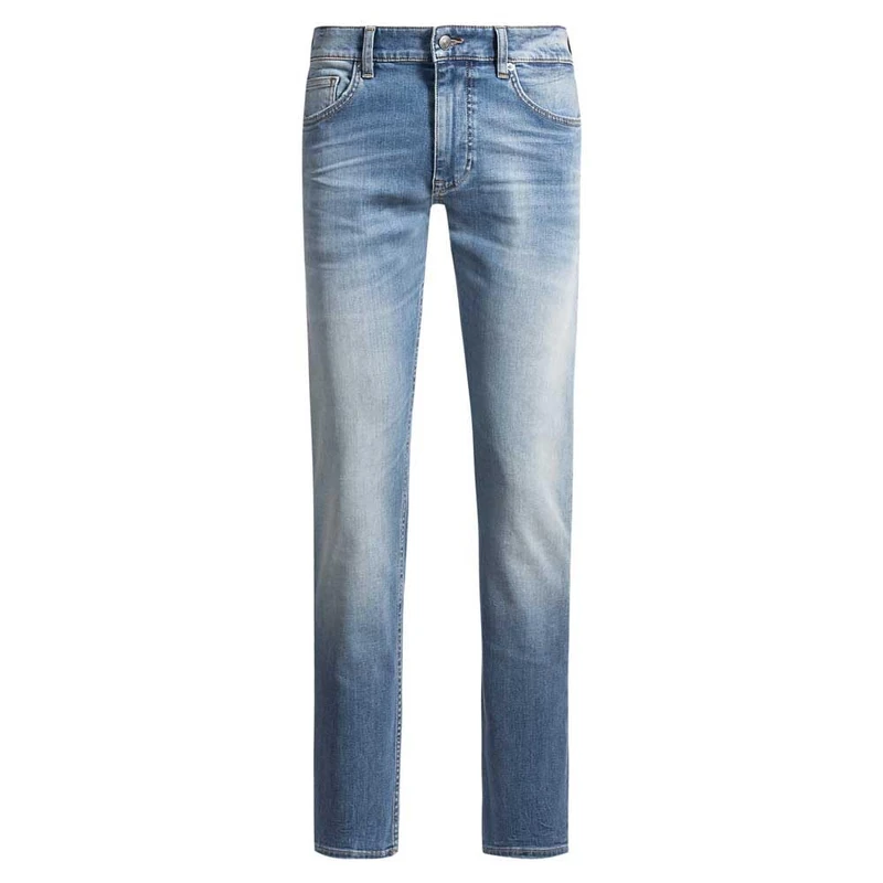 BOSS Men's Delaware BO Delaware Slim Fit Jeans in Comfortable Blue Stretch Denim, Bright Blue434, 31 W/32 L - Image 1