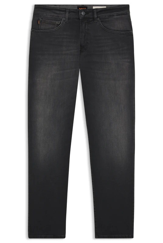 BOSS RE.Maine BO Maine Men's Regular Fit Jeans in Blue Super Stretch Denim, Dark Blue401, 50 W/32 L