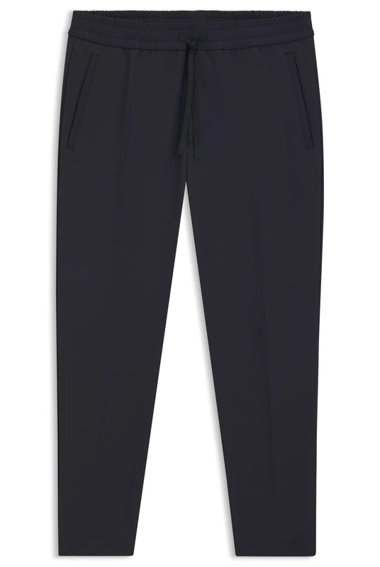 BOSS Men's T_Flex Trousers_Flat, Dark Blue402,