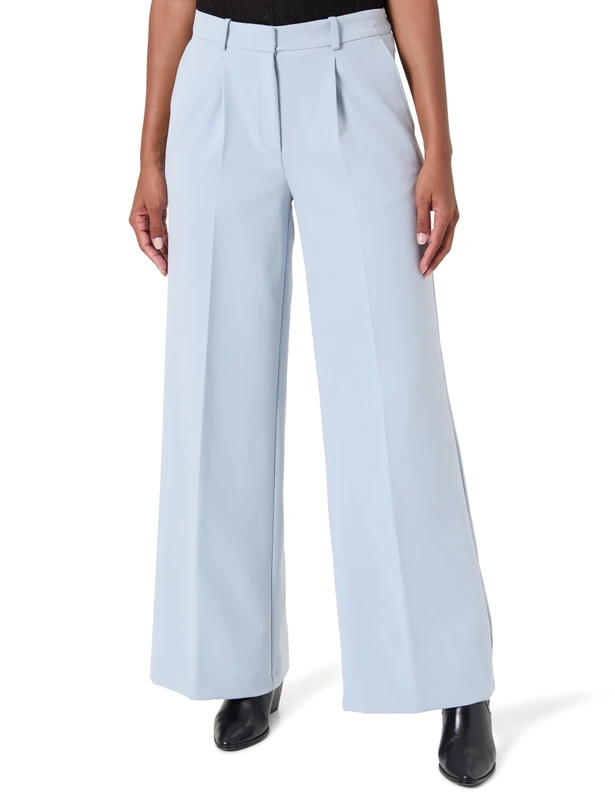 BOSS Women's C_tiwi1 Trousers, Medium Blue421, 14