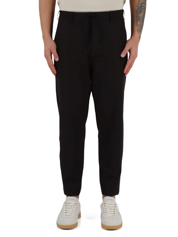 BOSS Men's T_Convert Trousers_Flat, Black 1, W46