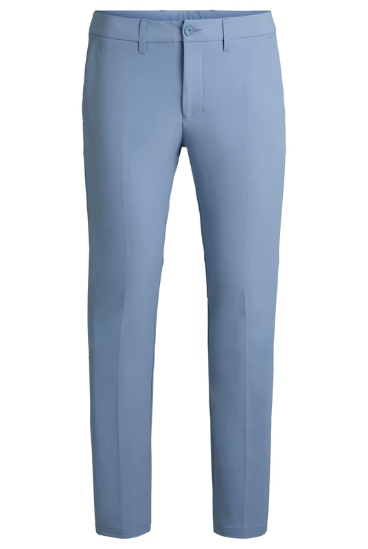 BOSS Men's T_Commuter-Slim Trousers_Flat, Open Blue498, 5 Years
