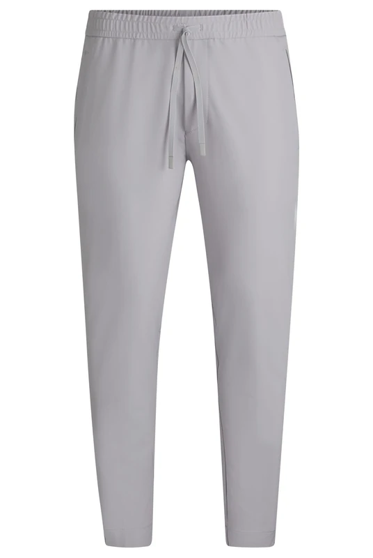 BOSS Men's T_Flex Trousers_Flat, Light/Pastel Grey54, W44