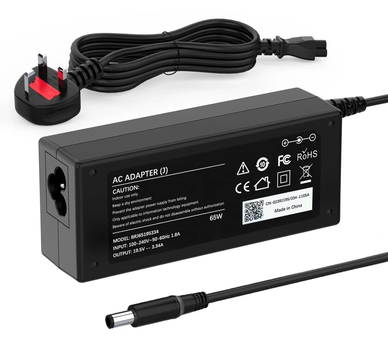 65W Laptop Charger Compatible with Dell Latitude E6420 E6430 E6440 E7470 E7440 E7270 E7240 E5250 E5270 E5440 E5470 5400 5480 5490 7400 7480 7490 LA65NM130 HA65NM130 Power Supply Adapter 7.4 x 5.0mm