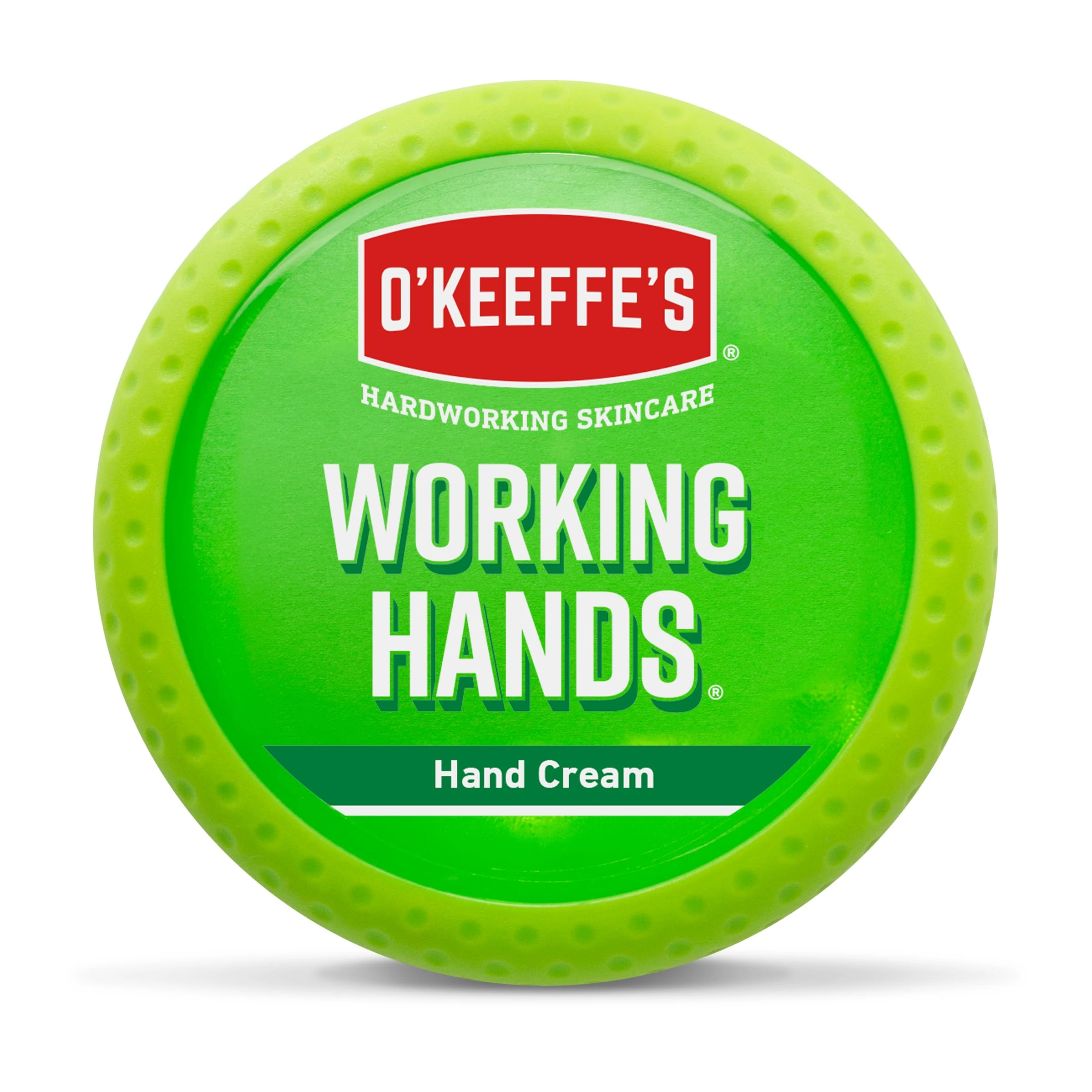 O'Keeffe's Working Hands 96 g Jar - Hand Cream for Extremely Dry, Cracked Hands | Instantly Increases Moisture Content, Forms a Protective Layer and Prevents Moisture Loss