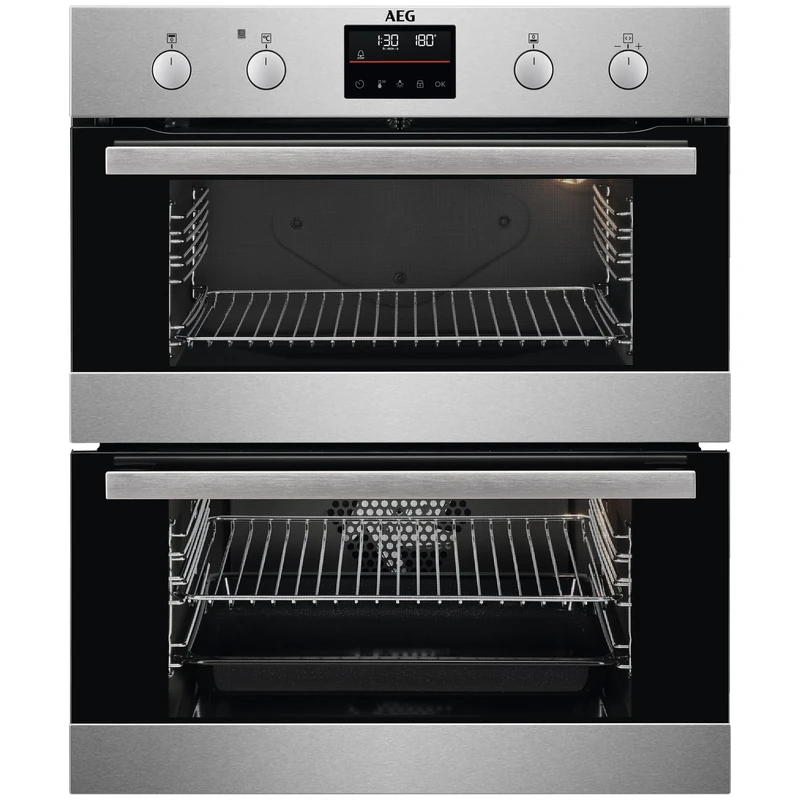 AEG 6000 Series SurroundCook Built Under Oven, DUB535060M, 45L, Catalytic Self Clean, LED Display, Multilevel Cooking, Stainless Steel, Anti-fingerprint, Grill, AirFry, Pizza Setting, Defrost, A