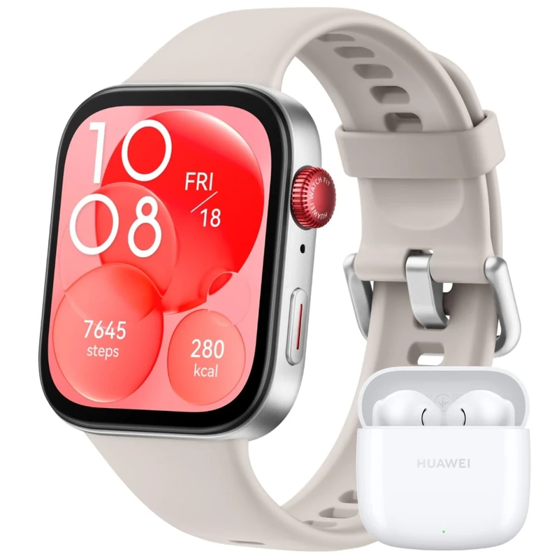 HUAWEI WATCH FIT 3 White + Freebuds SE 2 White